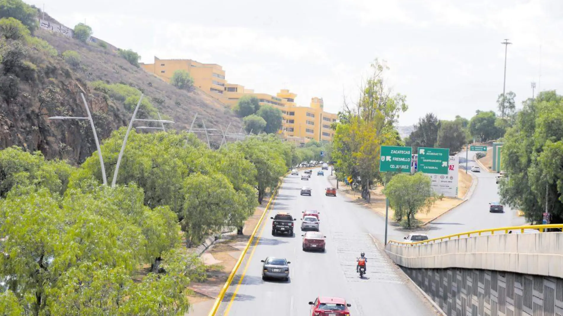 Bulevar López Mateos en Zacatecas